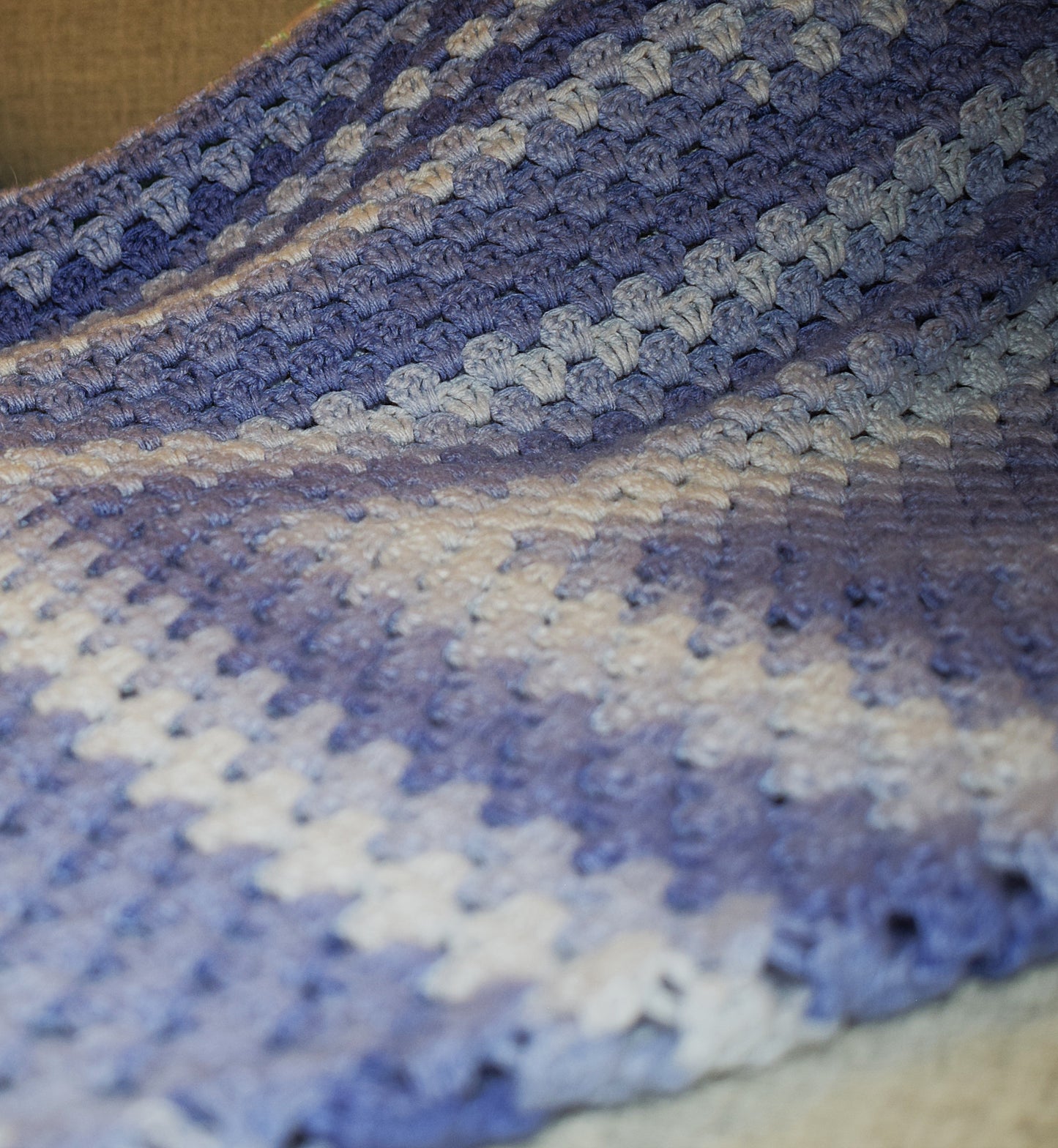 Handmade Crochet Throw Blanket – Cozy & Elegant