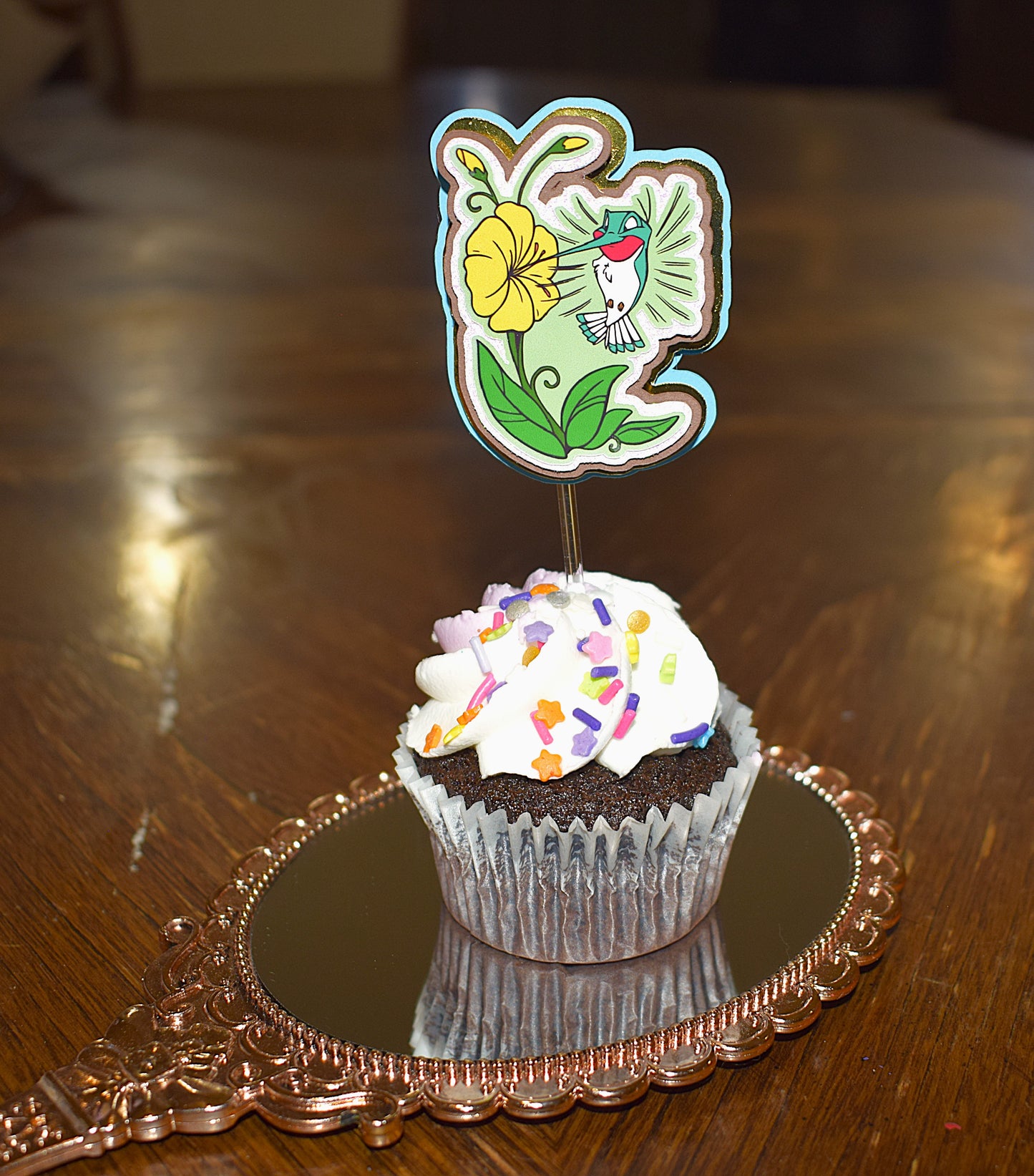 Custom Cupcake Toppers – Made to Order - Pack of 12