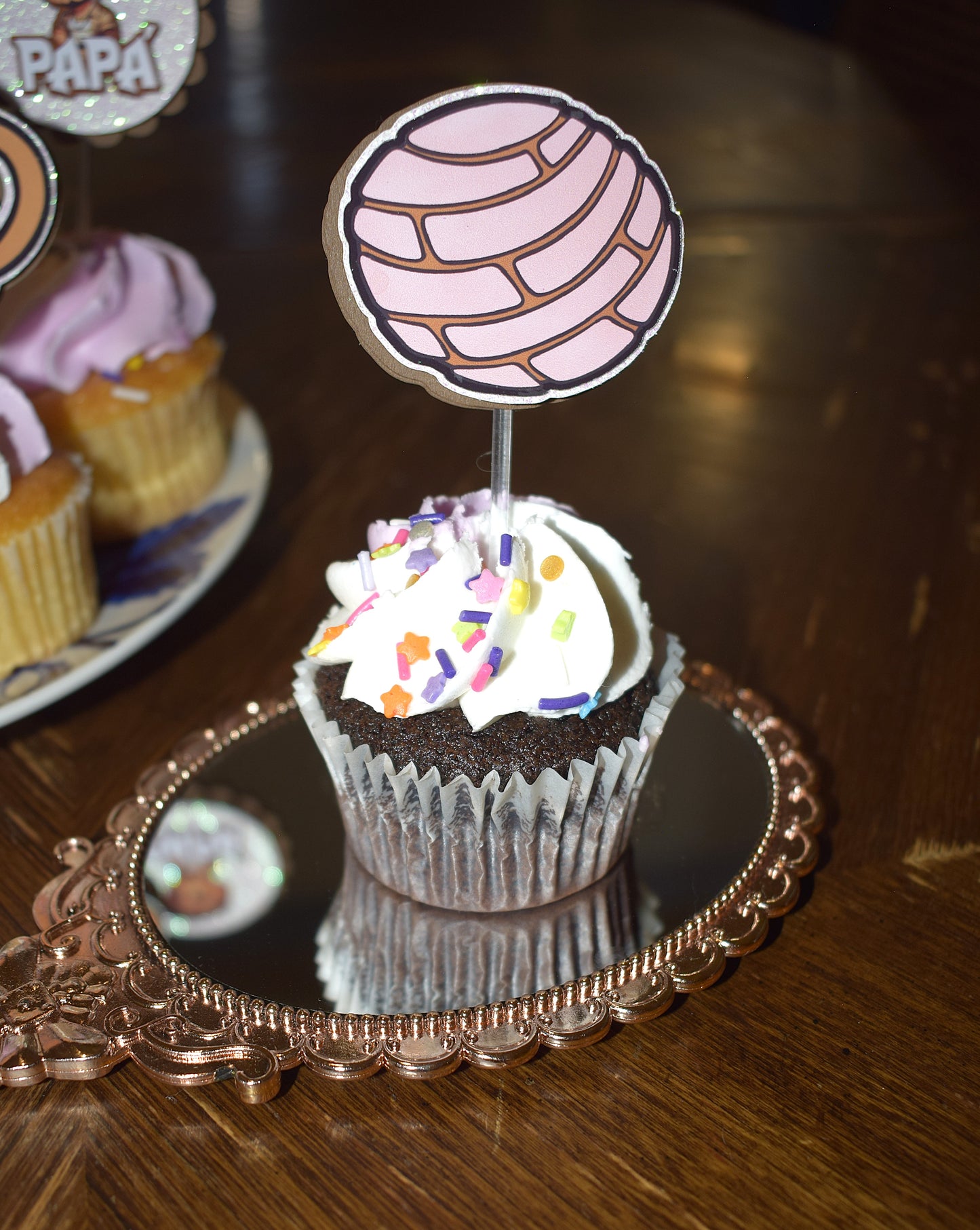 Custom Cupcake Toppers – Made to Order - Pack of 12