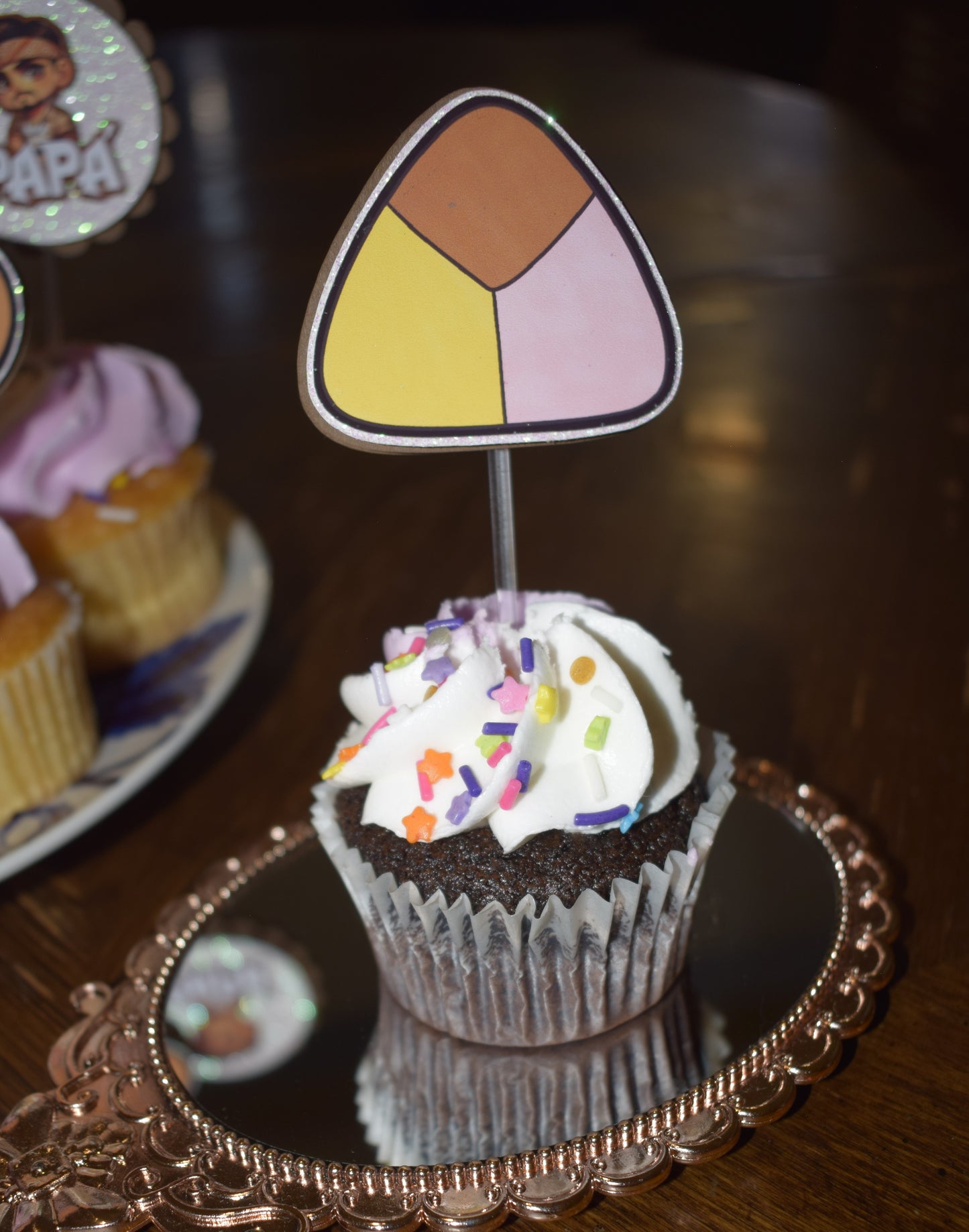 Custom Cupcake Toppers – Made to Order - Pack of 12