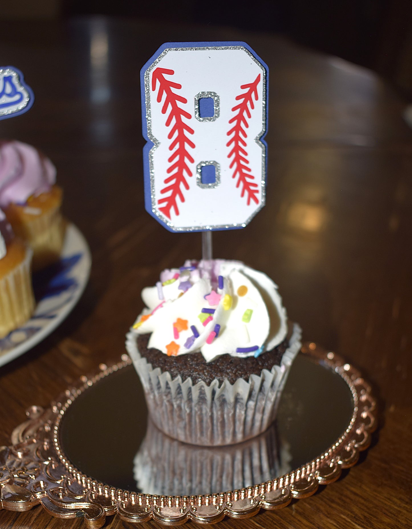 Custom Cupcake Toppers – Made to Order - Pack of 12