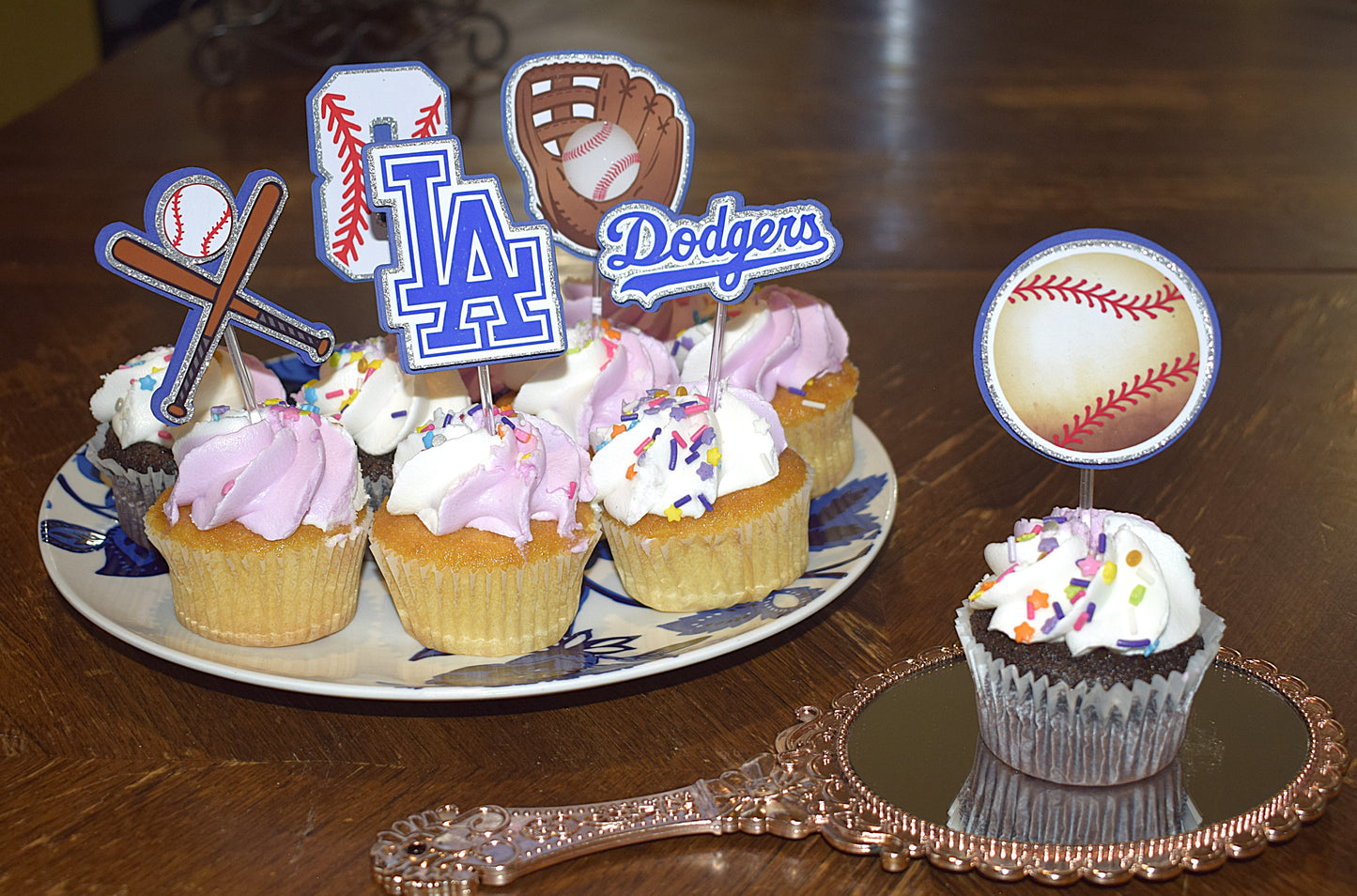 Custom Cupcake Toppers – Made to Order - Pack of 12