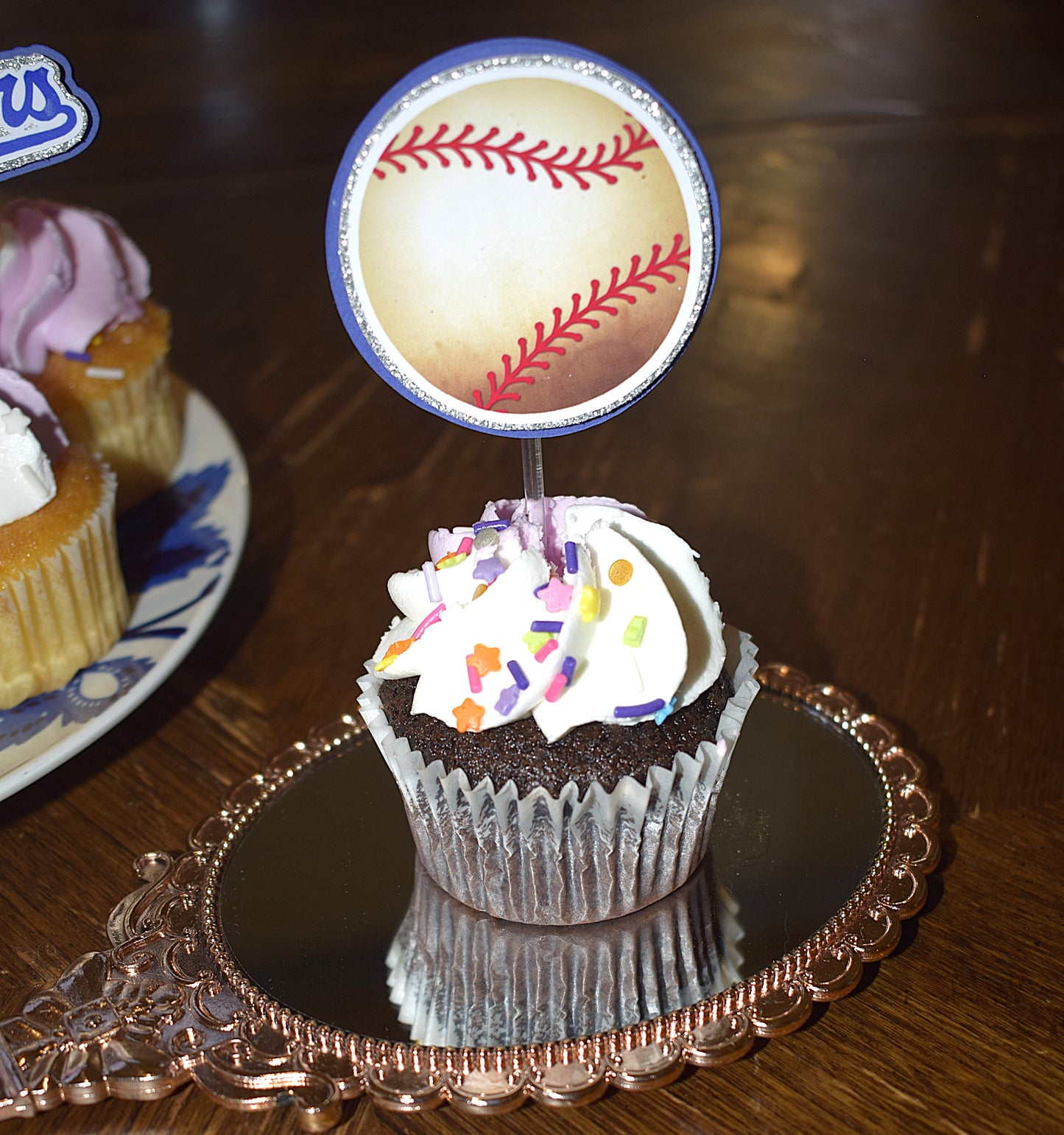 Custom Cupcake Toppers – Made to Order - Pack of 12