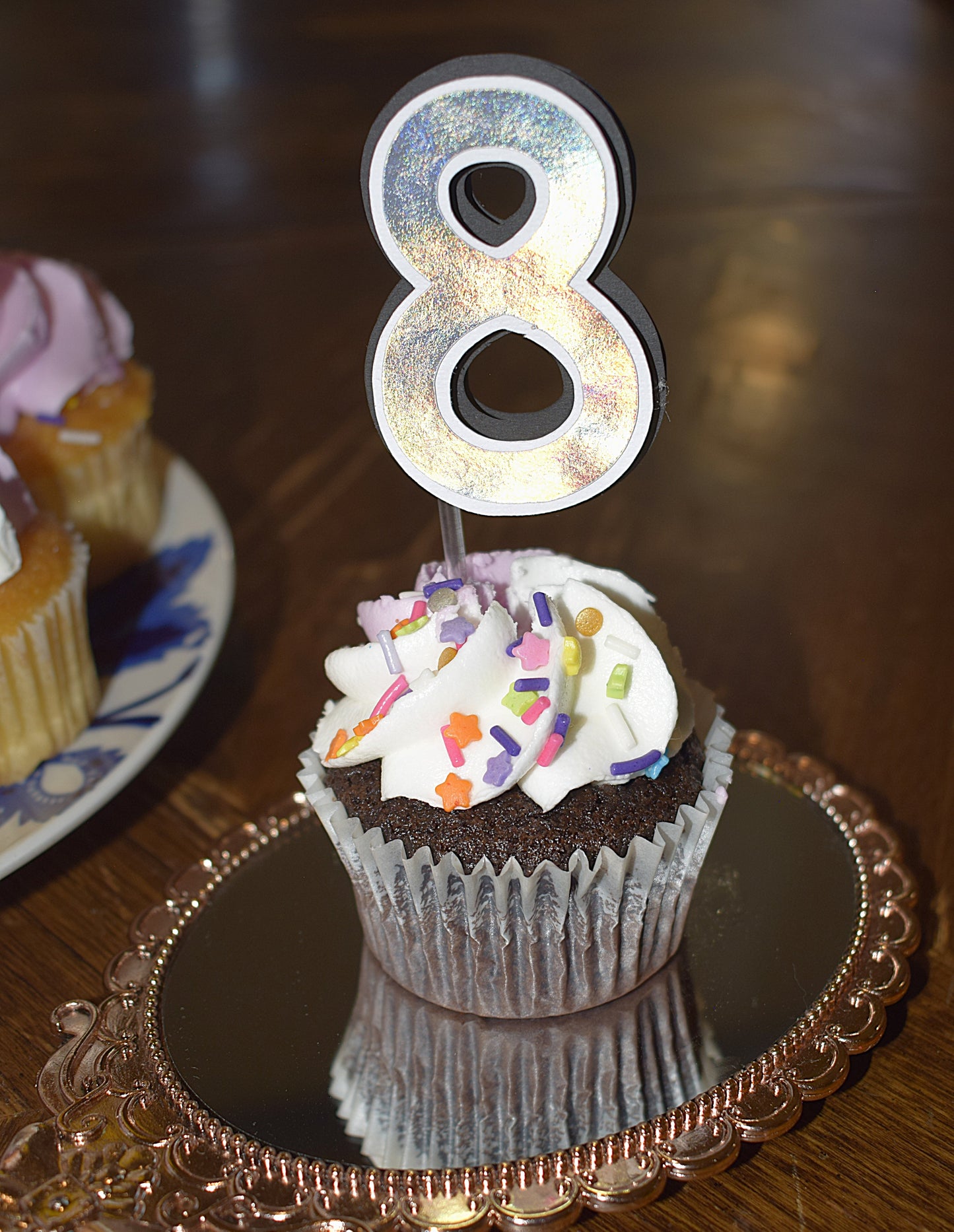 Custom Cupcake Toppers – Made to Order - Pack of 12