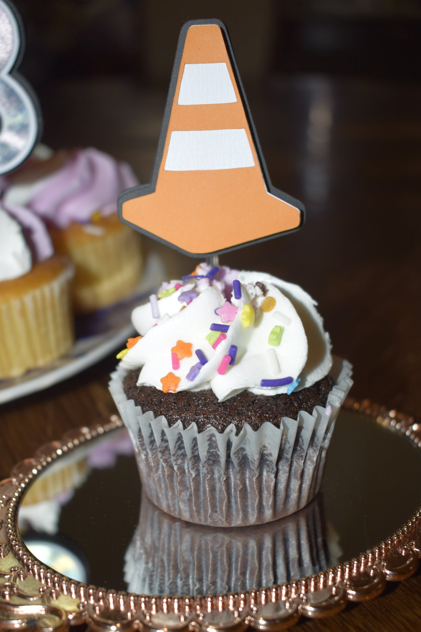 Custom Cupcake Toppers – Made to Order - Pack of 12