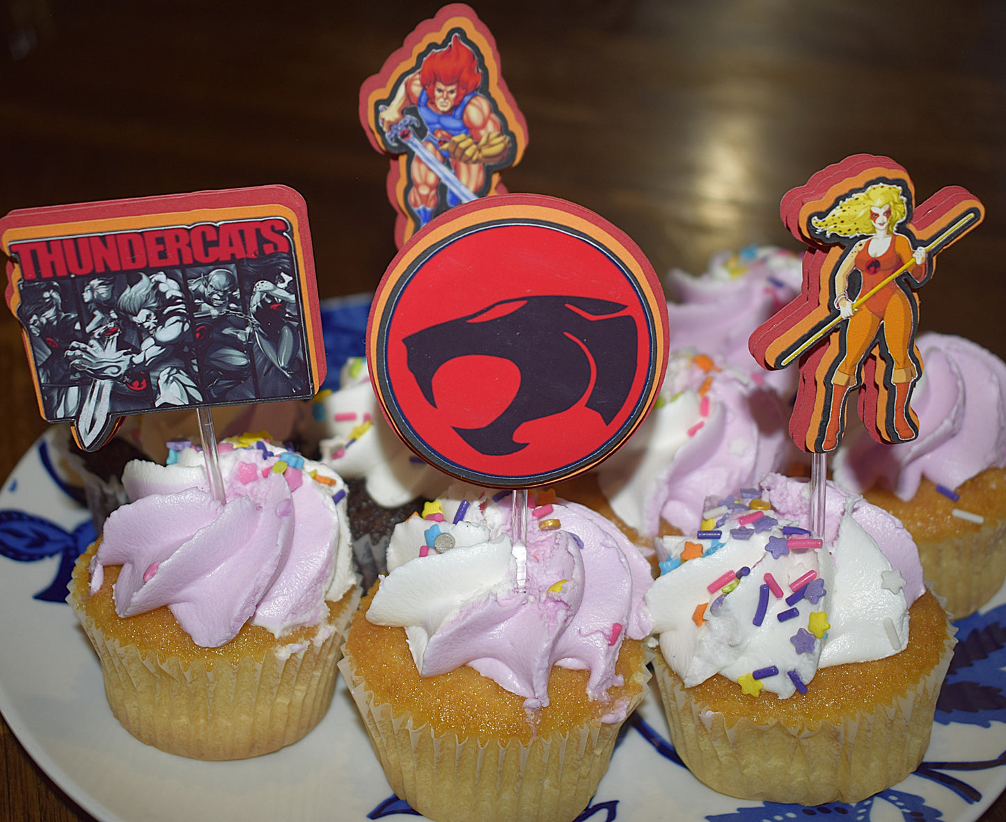 Custom Cupcake Toppers – Made to Order - Pack of 12